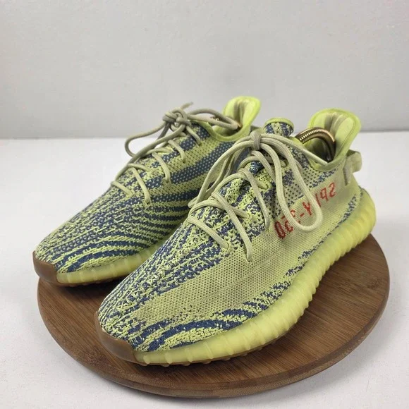 Adidas Yeezy Boost 350 V2 Semi Frozen Yellow Shoes Mens Size 11 Sneakers B37572